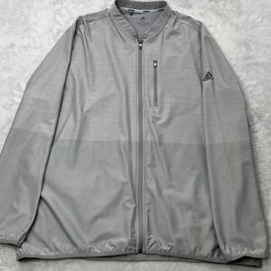 Adidas Climacool 2XL Grey Full Zip Golf Jacket Future Craft Layer Meltaway
